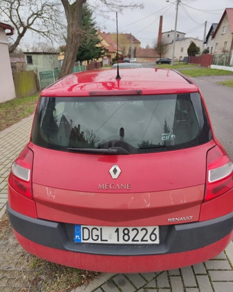 Renault Megane cena 4500 przebieg: 324038, rok produkcji 2007 z Trzcińsko-Zdrój małe 46